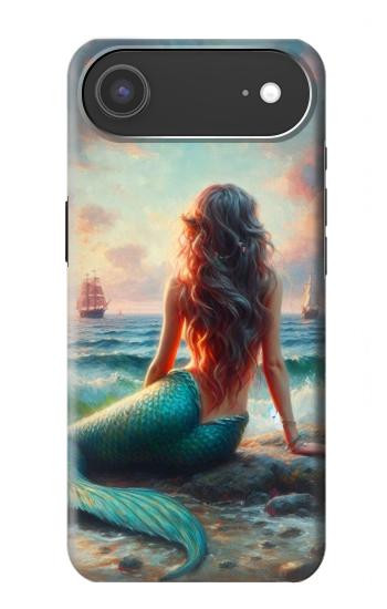 S4006 Oil Painting Mermaid Hülle Schutzhülle Taschen für iPhone Air