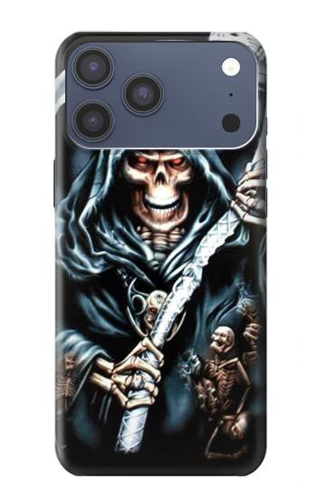 S0295 Grim Reaper Hülle Schutzhülle Taschen für iPhone 17 Pro Max