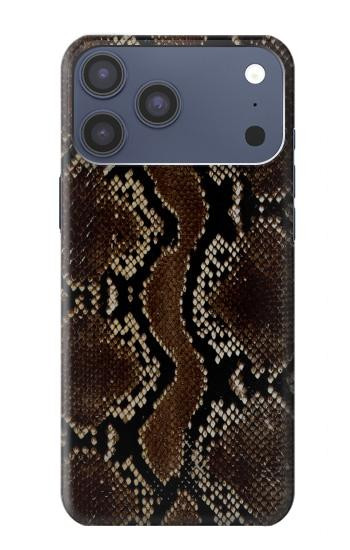 S0553 Snake Skin Hülle Schutzhülle Taschen für iPhone 17 Pro Max