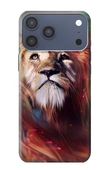 S0691 Leo Paint Hülle Schutzhülle Taschen für iPhone 17 Pro Max, 18 Pro Max