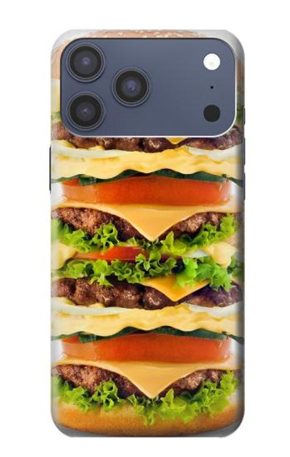 S0790 Hamburger Hülle Schutzhülle Taschen für iPhone 17 Pro Max