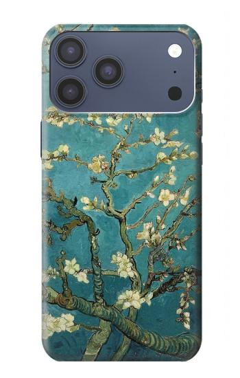 S0842 Blossoming Almond Tree Van Gogh Hülle Schutzhülle Taschen für iPhone 17 Pro Max, 18 Pro Max