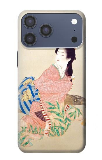 S0889 Japan Art Kimono Hülle Schutzhülle Taschen für iPhone 17 Pro Max, 18 Pro Max