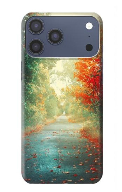 S0913 Road Through The Woods Hülle Schutzhülle Taschen für iPhone 17 Pro Max