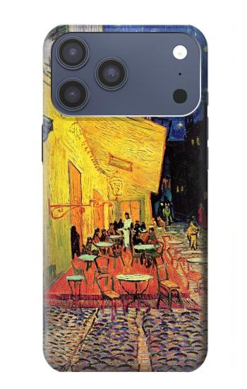 S0929 Van Gogh Cafe Terrace Hülle Schutzhülle Taschen für iPhone 17 Pro Max, 18 Pro Max