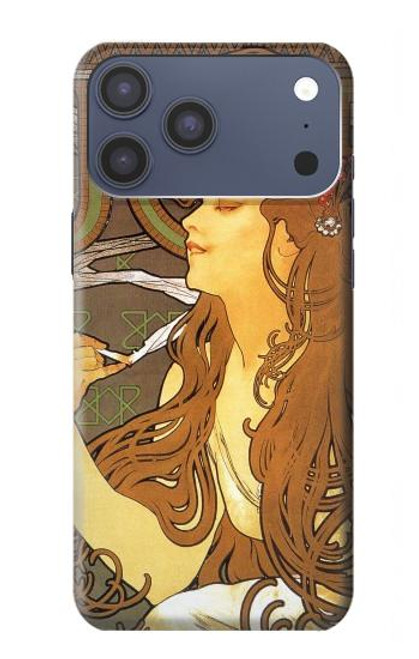 S0969 Alphonse Mucha Job Hülle Schutzhülle Taschen für iPhone 17 Pro Max