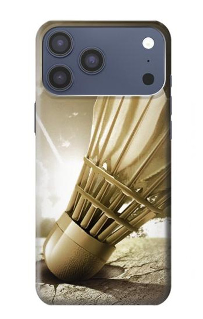 S0979 Badminton Sport Art Hülle Schutzhülle Taschen für iPhone 17 Pro Max