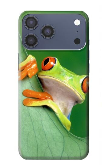 S1047 Little Frog Hülle Schutzhülle Taschen für iPhone 17 Pro Max, 18 Pro Max