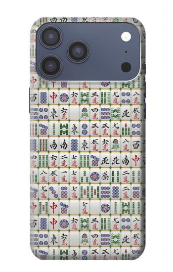 S1051 Mahjong Hülle Schutzhülle Taschen für iPhone 17 Pro Max, 18 Pro Max
