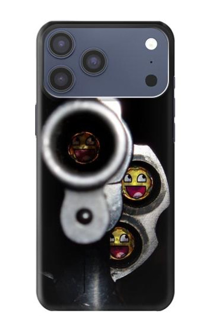 S1109 Smile Bullet Gun Hülle Schutzhülle Taschen für iPhone 17 Pro Max