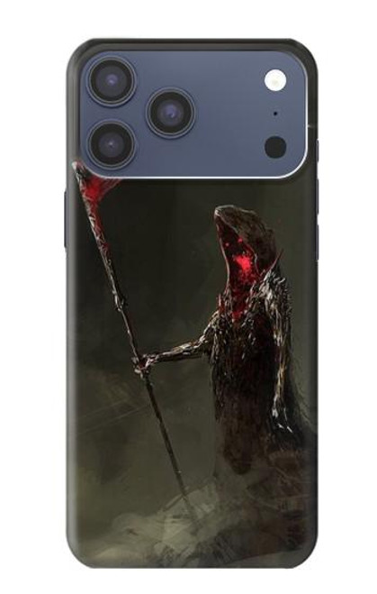 S1319 Grim Reaper Death Scythe Hülle Schutzhülle Taschen für iPhone 17 Pro Max