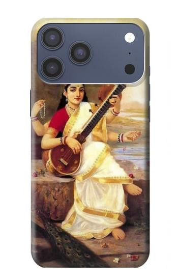 S1420 Saraswati Hindu Goddess Hülle Schutzhülle Taschen für iPhone 17 Pro Max