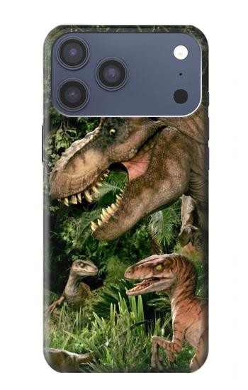 S1452 Trex Raptor Dinosaur Hülle Schutzhülle Taschen für iPhone 17 Pro Max, 18 Pro Max