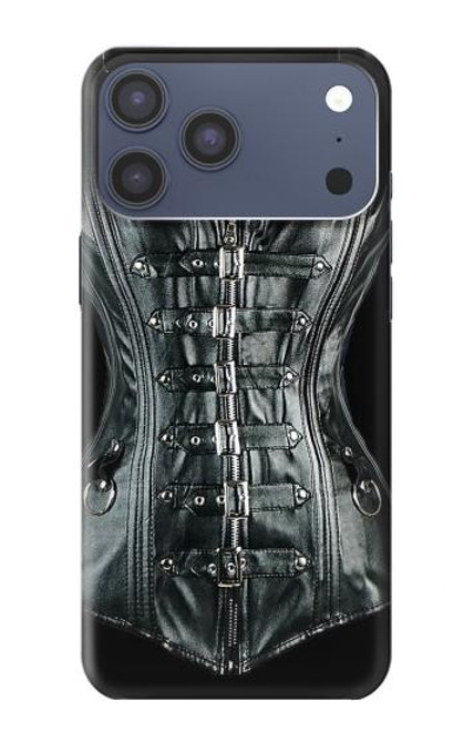 S1639 Gothic Corset Black Hülle Schutzhülle Taschen für iPhone 17 Pro Max