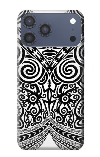 S1655 Maori Tattoo Hülle Schutzhülle Taschen für iPhone 17 Pro Max