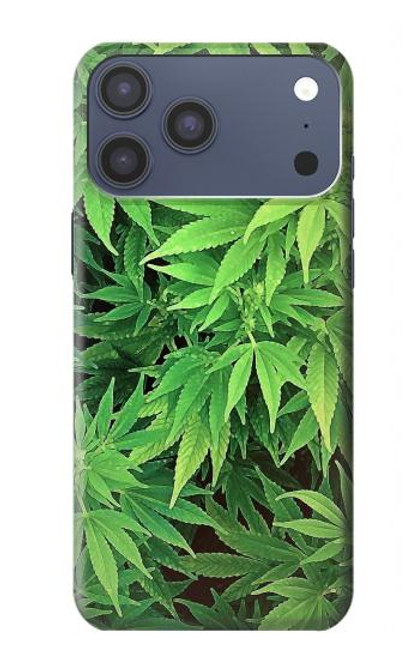 S1656 Marijuana Plant Hülle Schutzhülle Taschen für iPhone 17 Pro Max