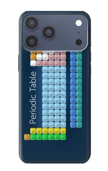 S1847 Periodic Table Hülle Schutzhülle Taschen für iPhone 17 Pro Max, 18 Pro Max