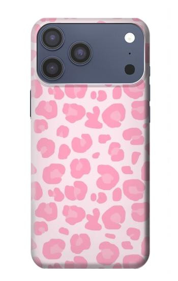 S2213 Pink Leopard Pattern Hülle Schutzhülle Taschen für iPhone 17 Pro Max, 18 Pro Max