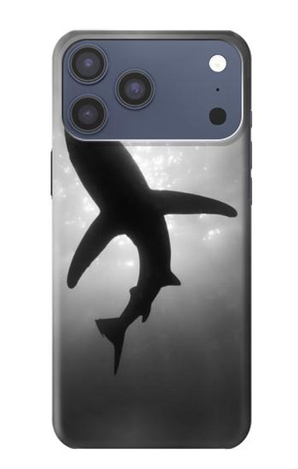 S2367 Shark Monochrome Hülle Schutzhülle Taschen für iPhone 17 Pro Max