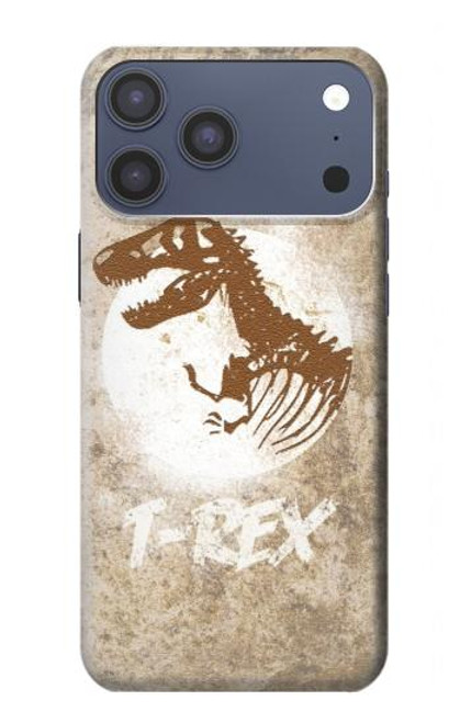 S2372 T-Rex Jurassic Fossil Hülle Schutzhülle Taschen für iPhone 17 Pro Max