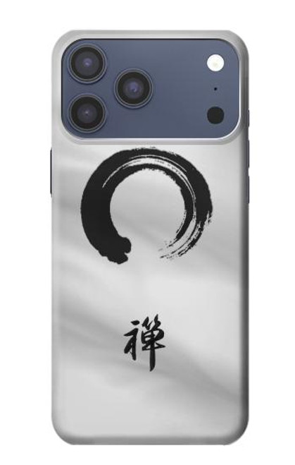 S2398 Zen Buddhism Symbol Hülle Schutzhülle Taschen für iPhone 17 Pro Max