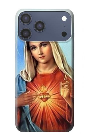 S2420 The Virgin Mary Santa Maria Hülle Schutzhülle Taschen für iPhone 17 Pro Max, 18 Pro Max