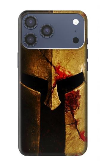 S2439 Warrior Spartan Helmet Hülle Schutzhülle Taschen für iPhone 17 Pro Max