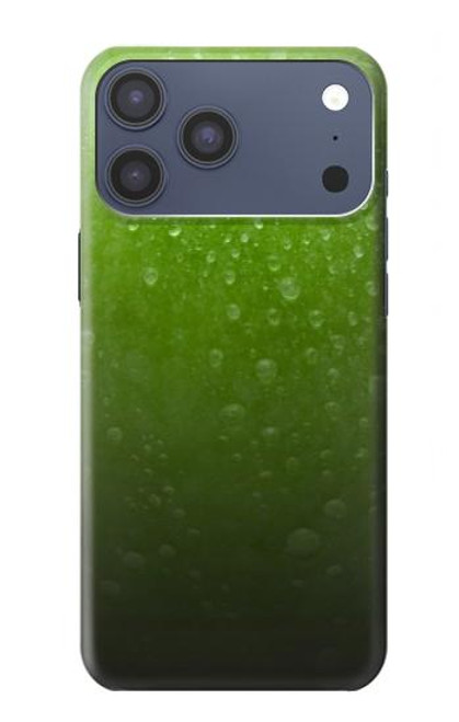 S2475 Green Apple Texture Seamless Hülle Schutzhülle Taschen für iPhone 17 Pro Max