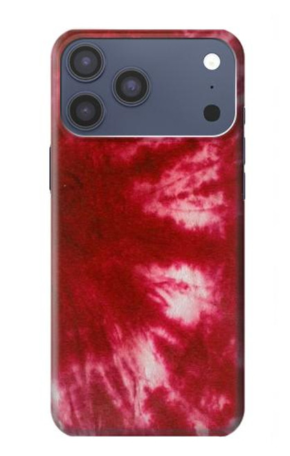 S2480 Tie Dye Red Hülle Schutzhülle Taschen für iPhone 17 Pro Max