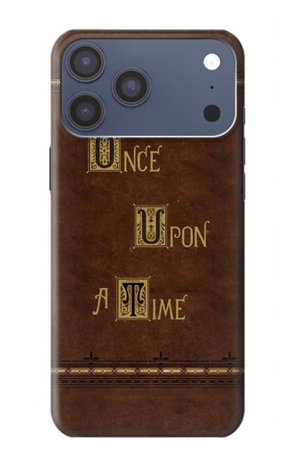 S2643 Once Upon A Time Book Hülle Schutzhülle Taschen für iPhone 17 Pro Max