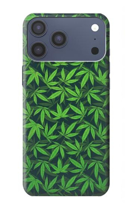 S2666 Marijuana Pattern Hülle Schutzhülle Taschen für iPhone 17 Pro Max