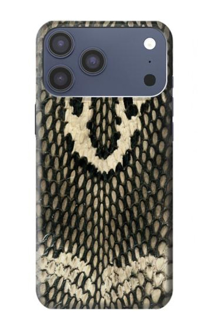 S2711 King Cobra Snake Skin Graphic Printed Hülle Schutzhülle Taschen für iPhone 17 Pro Max