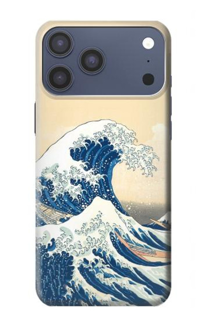 S2790 Hokusai Under The Wave off Kanagawa Hülle Schutzhülle Taschen für iPhone 17 Pro Max