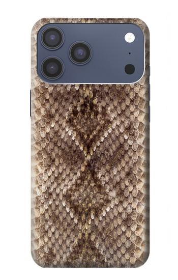 S2875 Rattle Snake Skin Graphic Printed Hülle Schutzhülle Taschen für iPhone 17 Pro Max, 18 Pro Max