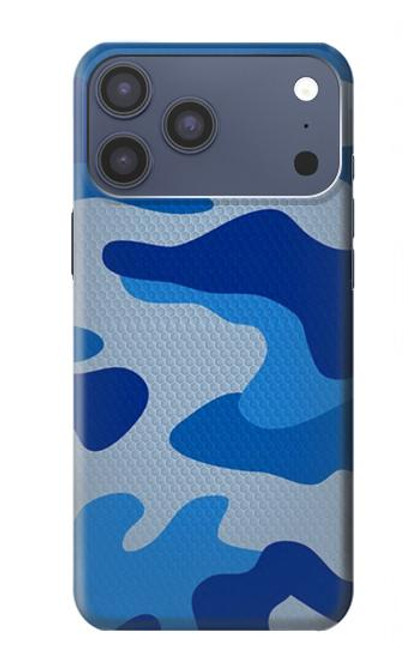 S2958 Army Blue Camo Camouflage Hülle Schutzhülle Taschen für iPhone 17 Pro Max