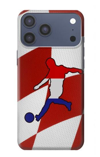 S2993 Croatia Football Soccer Hülle Schutzhülle Taschen für iPhone 17 Pro Max