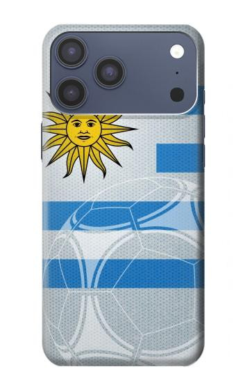S2995 Uruguay Football Soccer Hülle Schutzhülle Taschen für iPhone 17 Pro Max, 18 Pro Max