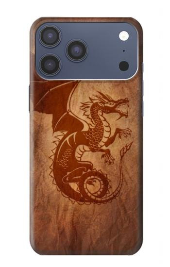 S3086 Red Dragon Tattoo Hülle Schutzhülle Taschen für iPhone 17 Pro Max, 18 Pro Max