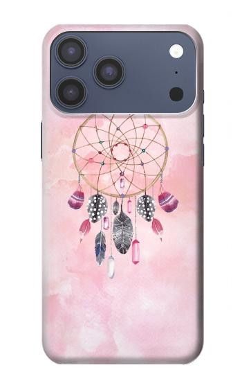 S3094 Dreamcatcher Watercolor Painting Hülle Schutzhülle Taschen für iPhone 17 Pro Max