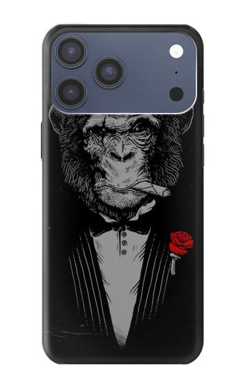 S3167 Funny Monkey God Father Hülle Schutzhülle Taschen für iPhone 17 Pro Max