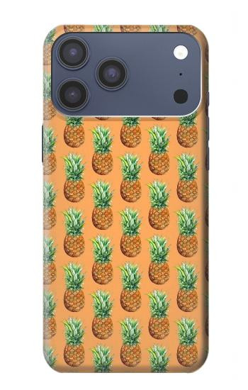 S3258 Pineapple Pattern Hülle Schutzhülle Taschen für iPhone 17 Pro Max
