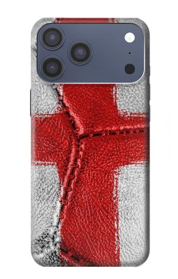 S3316 England Flag Vintage Football Graphic Hülle Schutzhülle Taschen für iPhone 17 Pro Max