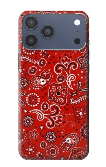 S3354 Red Classic Bandana Hülle Schutzhülle Taschen für iPhone 17 Pro Max