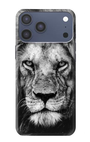 S3372 Lion Face Hülle Schutzhülle Taschen für iPhone 17 Pro Max, 18 Pro Max