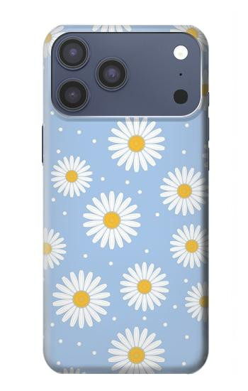 S3681 Daisy Flowers Pattern Hülle Schutzhülle Taschen für iPhone 17 Pro Max