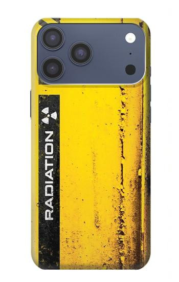 S3714 Radiation Warning Hülle Schutzhülle Taschen für iPhone 17 Pro Max, 18 Pro Max