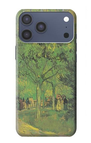 S3748 Van Gogh A Lane in a Public Garden Hülle Schutzhülle Taschen für iPhone 17 Pro Max, 18 Pro Max