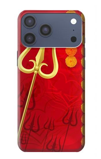 S3788 Shiv Trishul Hülle Schutzhülle Taschen für iPhone 17 Pro Max, 18 Pro Max
