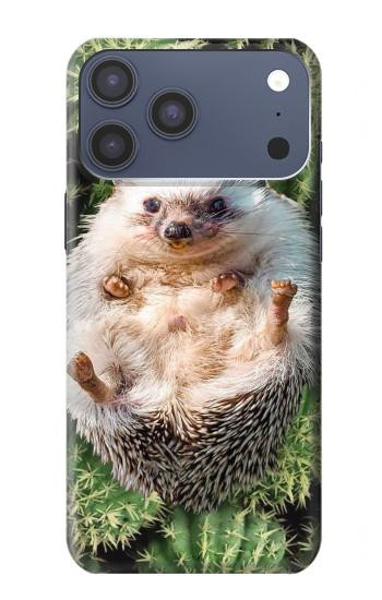S3863 Pygmy Hedgehog Dwarf Hedgehog Paint Hülle Schutzhülle Taschen für iPhone 17 Pro Max, 18 Pro Max