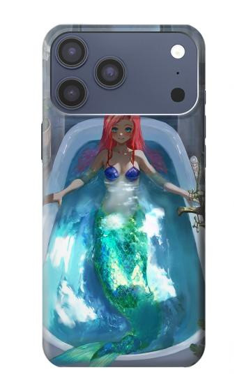 S3912 Cute Little Mermaid Aqua Spa Hülle Schutzhülle Taschen für iPhone 17 Pro Max, 18 Pro Max
